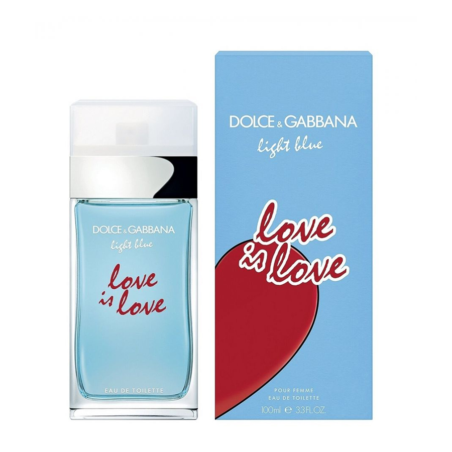D&G Light Blue Women Love is Love