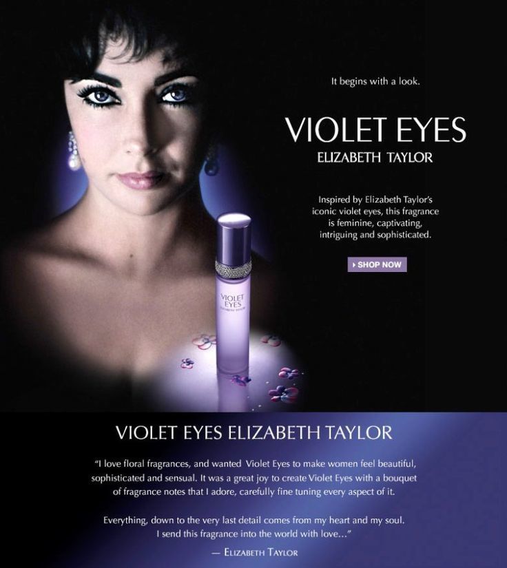 Elizabeth Taylor Violet Eyes