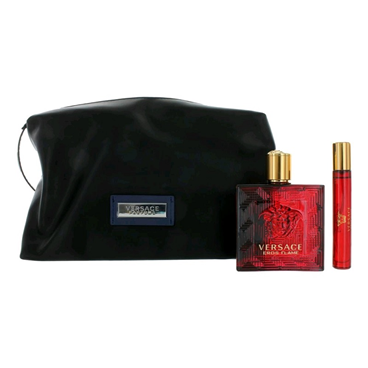 Versace Eros Flame Eau de Parfum Men Gift Set 3PC